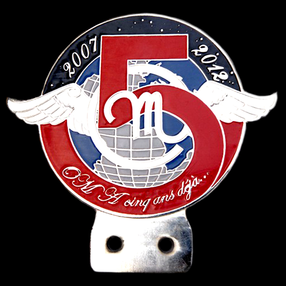 Old Morgan Addict  Car Badge